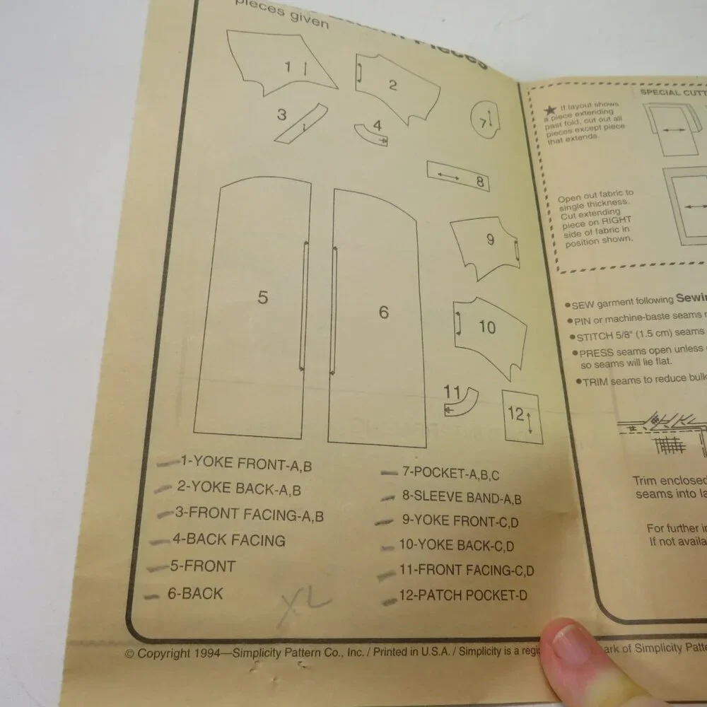simplicity 9029 sewing pattern EASY nightgown,dress, tunic (loose fit) maternity